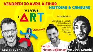 Emission “Vivre l’Art” vendredi 30 avril 2021