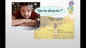 ” Qu’en diras tu ? ” Marc GARETTO